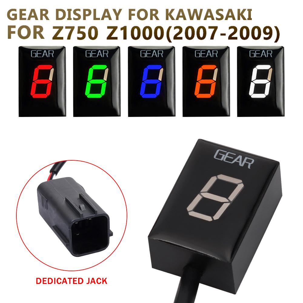 Motorcycle Gear Indicator - 가와사키 Z750 Z1000 Z-750 Z-1000 2007