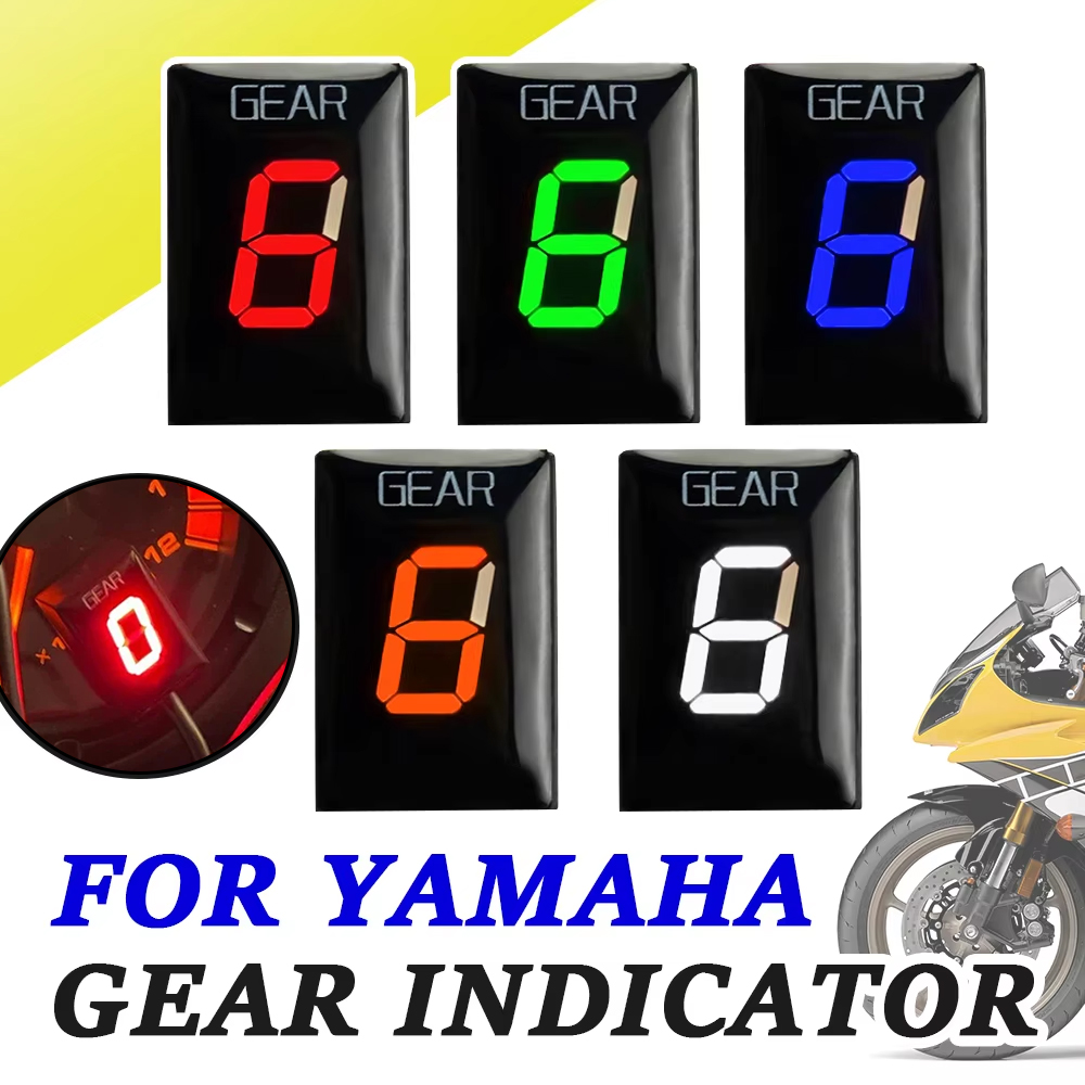 Motorcycle Gear Indicator - YAMAHA YZF-R1 YZFR1 YZF-R6 YZF-R6S YZFR6
