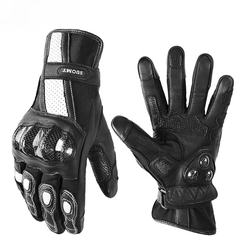 Xs Motorcycle Gear - -Suomy 여성용 오토바이 장갑 가죽 오토바이
