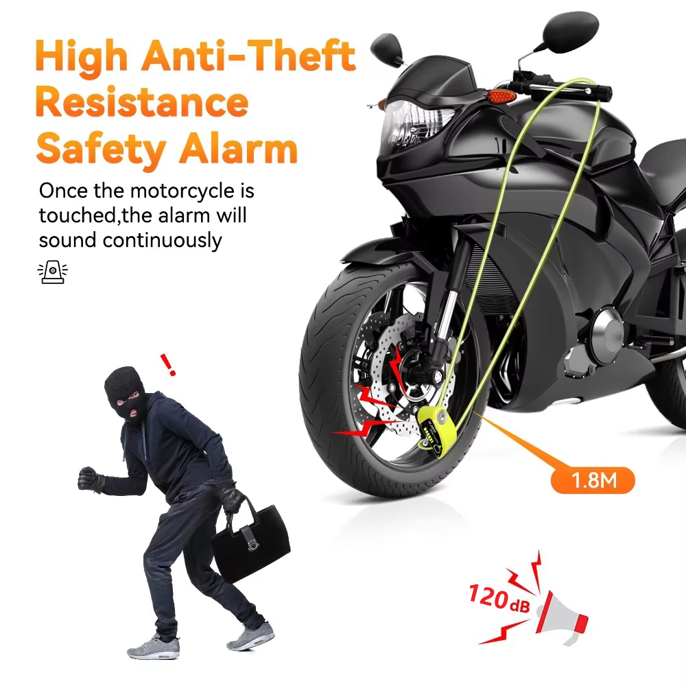 Extractme 오토바이 잠금장치(110dB 알람 포 - Disc Lock Brake 리뷰 및 가격