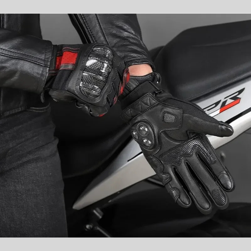 SUOMY 가죽 오토바이 장갑 통기성 카본 풀핑거 모토 - Xs Motorcycle Gear 리뷰 및 가격