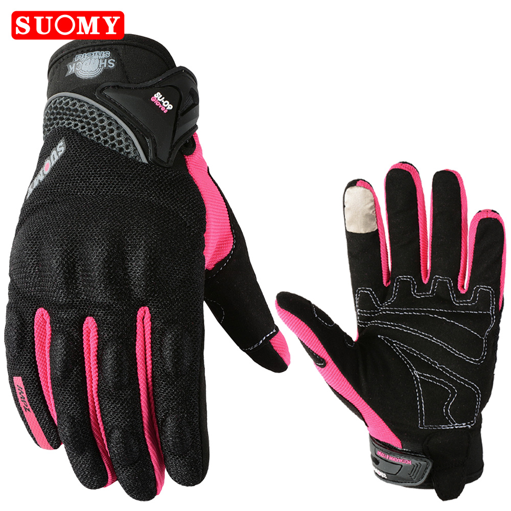SUOMY 여름 여성 핑크 오토바이 장갑 레이디 퍼플  - Xs Motorcycle Gear 리뷰 및 가격