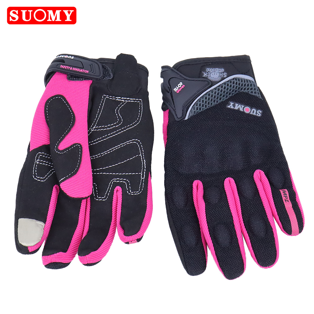 SUOMY 여름 여성 핑크 오토바이 장갑 레이디 퍼플  - Xs Motorcycle Gear 리뷰 및 가격