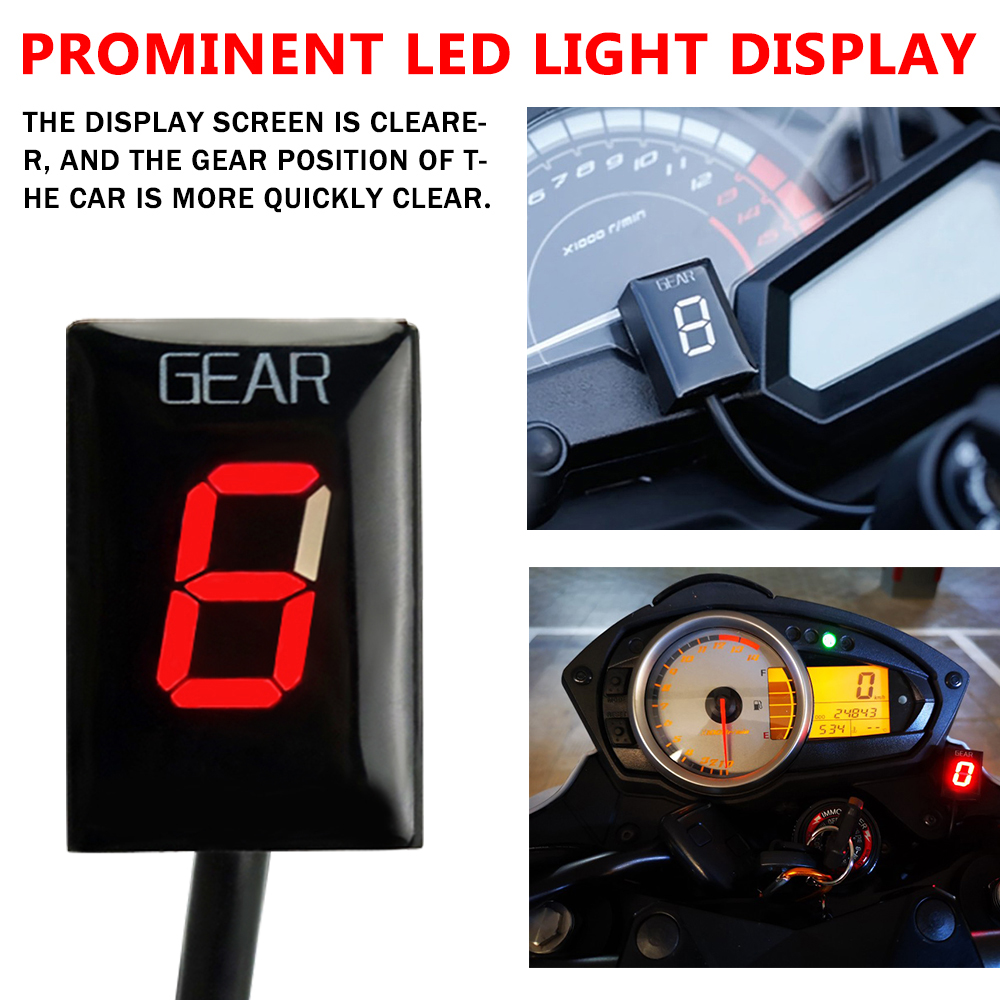 가와사키 Z750 Z1000 Z-750 Z-1000 2 - Motorcycle Gear Indicator 리뷰 및 가격