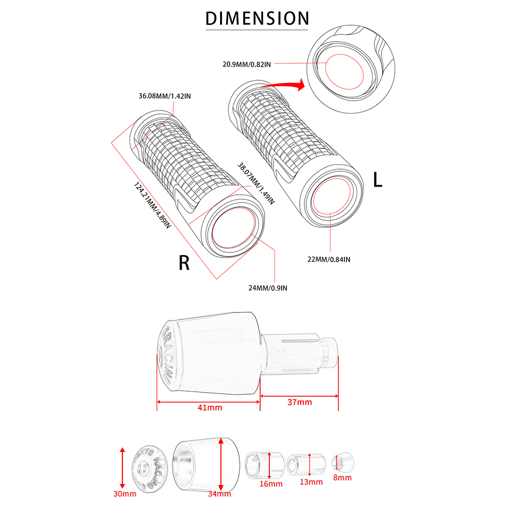 오토바이 브레이크 핸들 클러치 브레이크 레버 핸들바 그 - Motorcycle Gear Lever Rubber 리뷰 및 가격