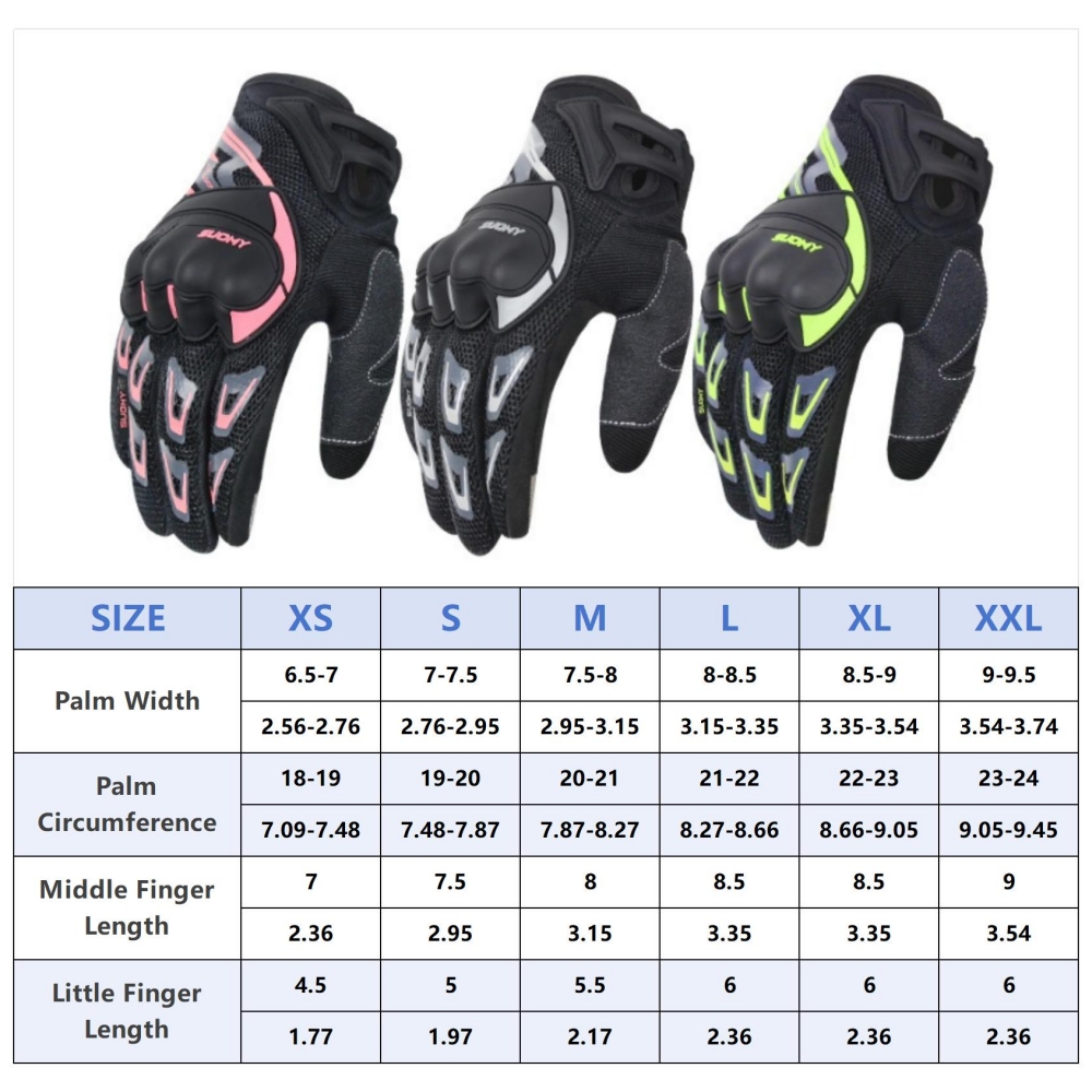 SUOMY 통기성 레이싱 오토바이 장갑 핑크 풀핑거 미 - Xs Motorcycle Gear 리뷰 및 가격
