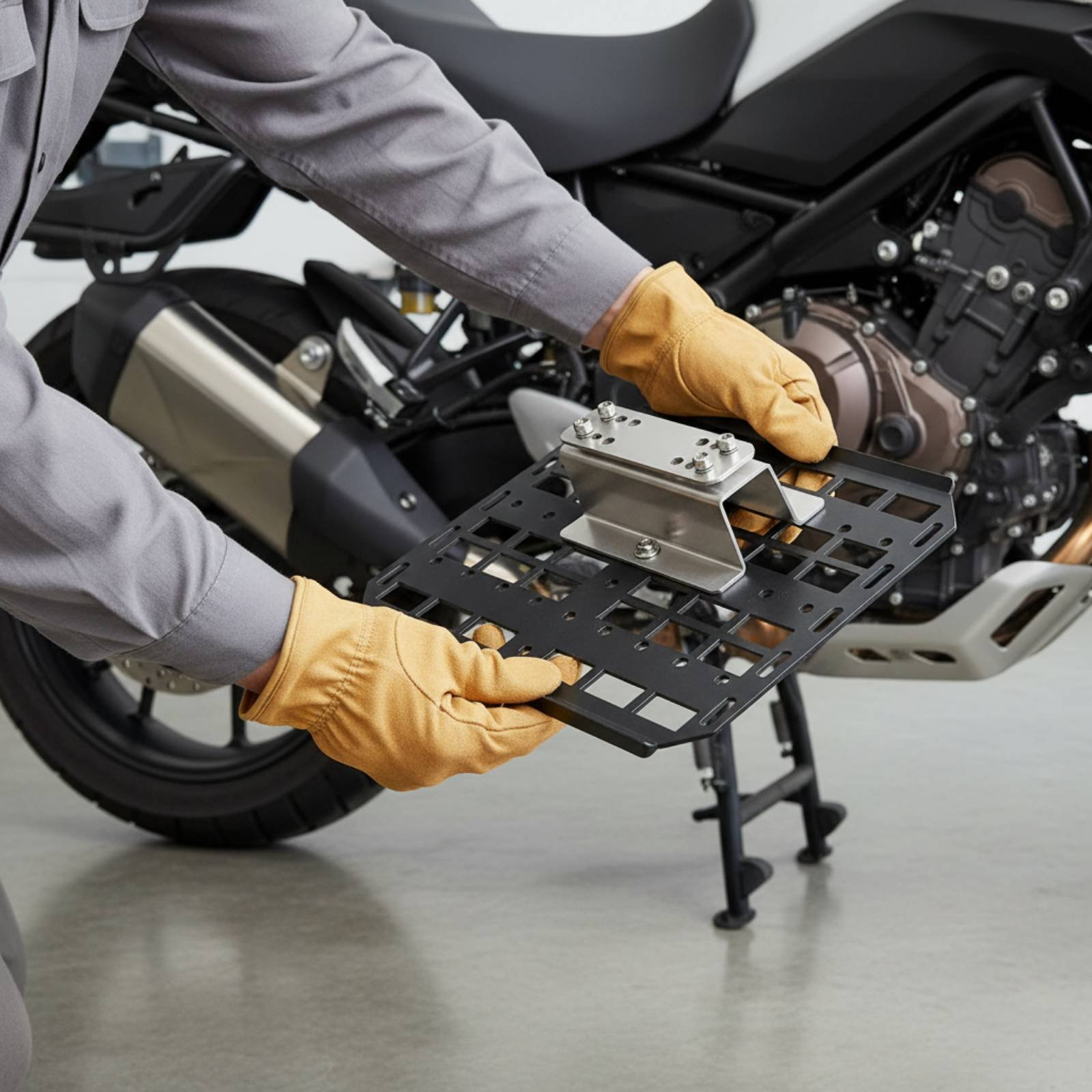오토바이 사이드 박스 걸이형 오토바이 사이드백 마운트  - Motorcycle Gear Rack 리뷰 및 가격